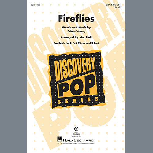 Easily Download Owl City Printable PDF piano music notes, guitar tabs for 2-Part Choir. Transpose or transcribe this score in no time - Learn how to play song progression.