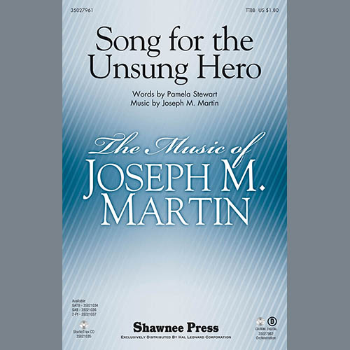 Easily Download Pamela Stewart & Joseph M. Martin Printable PDF piano music notes, guitar tabs for TTBB Choir. Transpose or transcribe this score in no time - Learn how to play song progression.