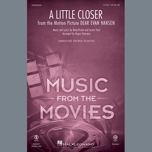 Easily Download Pasek & Paul Printable PDF piano music notes, guitar tabs for 2-Part Choir. Transpose or transcribe this score in no time - Learn how to play song progression.