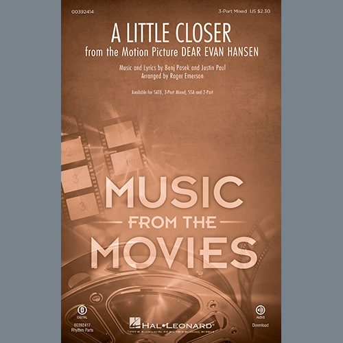 Easily Download Pasek & Paul Printable PDF piano music notes, guitar tabs for 3-Part Mixed Choir. Transpose or transcribe this score in no time - Learn how to play song progression.