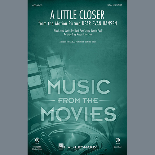 Easily Download Pasek & Paul Printable PDF piano music notes, guitar tabs for SSA Choir. Transpose or transcribe this score in no time - Learn how to play song progression.