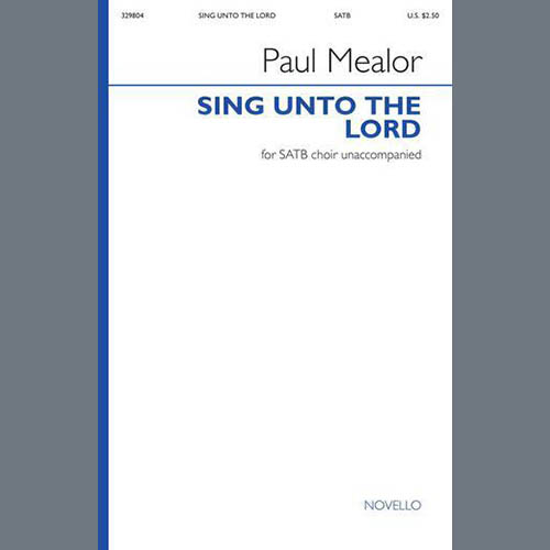 Easily Download Paul Mealor Printable PDF piano music notes, guitar tabs for SATB Choir. Transpose or transcribe this score in no time - Learn how to play song progression.