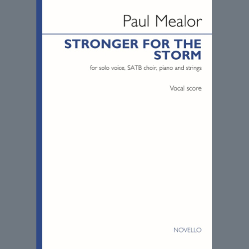 Easily Download Paul Mealor Printable PDF piano music notes, guitar tabs for SATB Choir. Transpose or transcribe this score in no time - Learn how to play song progression.