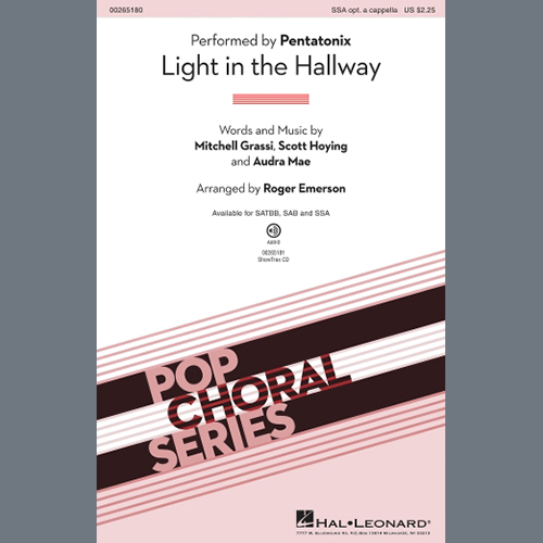 Easily Download Pentatonix Printable PDF piano music notes, guitar tabs for SSA Choir. Transpose or transcribe this score in no time - Learn how to play song progression.