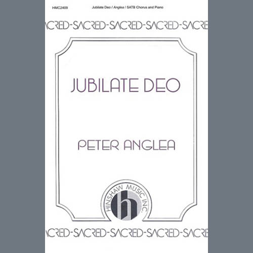 Easily Download Peter Anglea Printable PDF piano music notes, guitar tabs for SATB Choir. Transpose or transcribe this score in no time - Learn how to play song progression.