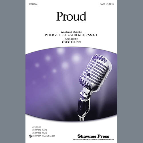 Easily Download Peter Vettese and Heather Small Printable PDF piano music notes, guitar tabs for SATB Choir. Transpose or transcribe this score in no time - Learn how to play song progression.