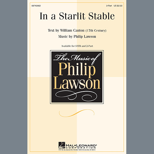 Easily Download Philip Lawson Printable PDF piano music notes, guitar tabs for 2-Part Choir. Transpose or transcribe this score in no time - Learn how to play song progression.