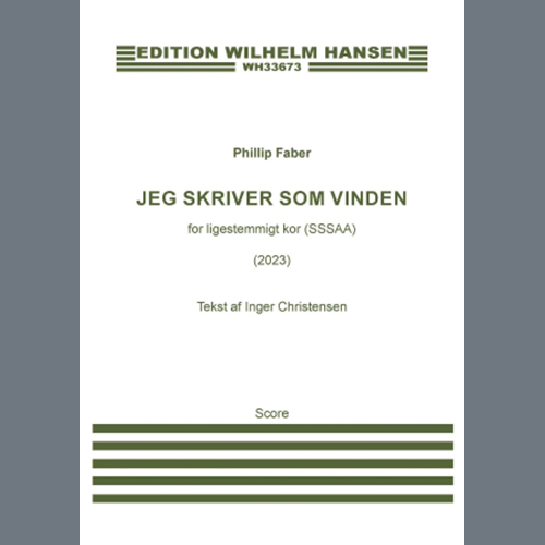 Easily Download Phillip Faber Printable PDF piano music notes, guitar tabs for Choir. Transpose or transcribe this score in no time - Learn how to play song progression.