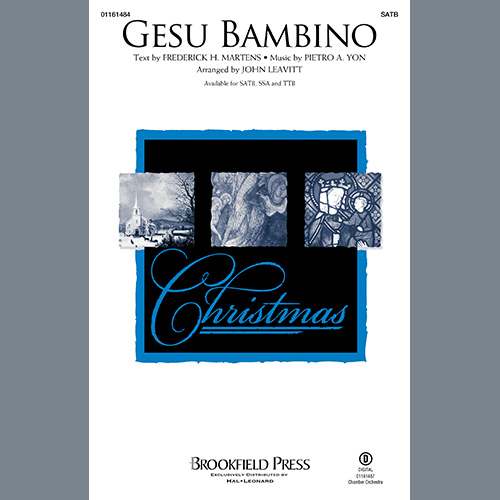 Easily Download Pietro A. Yon Printable PDF piano music notes, guitar tabs for SATB Choir. Transpose or transcribe this score in no time - Learn how to play song progression.