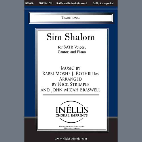 Easily Download Rabbi Moshe J. Rothblum Printable PDF piano music notes, guitar tabs for SATB Choir. Transpose or transcribe this score in no time - Learn how to play song progression.