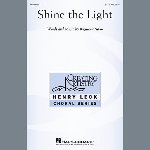 Easily Download Raymond Wise Printable PDF piano music notes, guitar tabs for SATB Choir. Transpose or transcribe this score in no time - Learn how to play song progression.