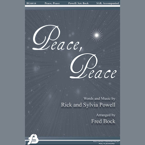 Easily Download Rick and Sylvia Powell Printable PDF piano music notes, guitar tabs for SAB Choir. Transpose or transcribe this score in no time - Learn how to play song progression.