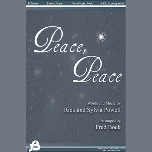 Easily Download Rick & Sylvia Powell Printable PDF piano music notes, guitar tabs for SATB Choir. Transpose or transcribe this score in no time - Learn how to play song progression.