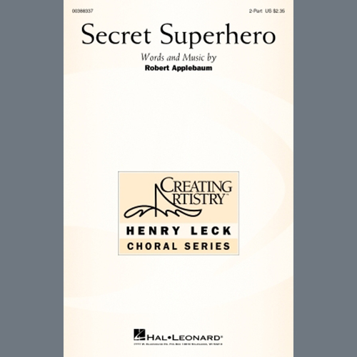 Easily Download Robert Applebaum Printable PDF piano music notes, guitar tabs for 2-Part Choir. Transpose or transcribe this score in no time - Learn how to play song progression.