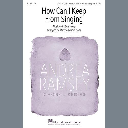 Easily Download Robert Lowry Printable PDF piano music notes, guitar tabs for SSA Choir. Transpose or transcribe this score in no time - Learn how to play song progression.