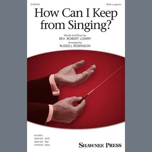 Easily Download Robert Lowry Printable PDF piano music notes, guitar tabs for SSAA Choir. Transpose or transcribe this score in no time - Learn how to play song progression.