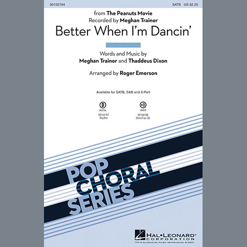 Easily Download Roger Emerson Printable PDF piano music notes, guitar tabs for SATB Choir. Transpose or transcribe this score in no time - Learn how to play song progression.