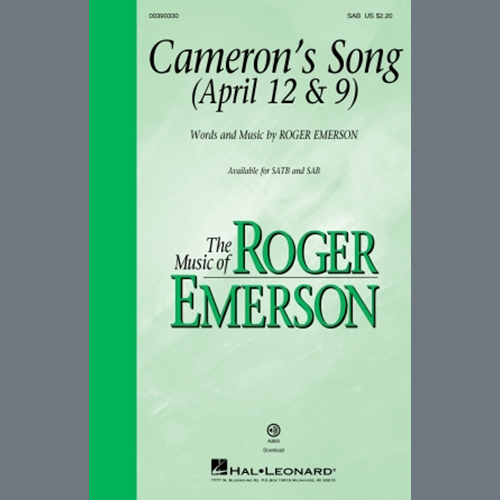 Easily Download Roger Emerson Printable PDF piano music notes, guitar tabs for SAB Choir. Transpose or transcribe this score in no time - Learn how to play song progression.