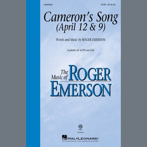 Easily Download Roger Emerson Printable PDF piano music notes, guitar tabs for SATB Choir. Transpose or transcribe this score in no time - Learn how to play song progression.