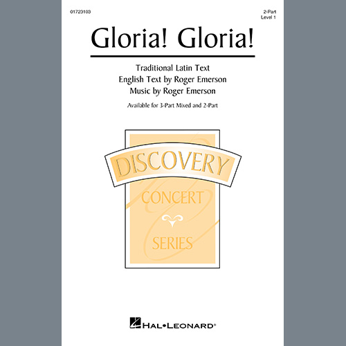 Easily Download Roger Emerson Printable PDF piano music notes, guitar tabs for 2-Part Choir. Transpose or transcribe this score in no time - Learn how to play song progression.