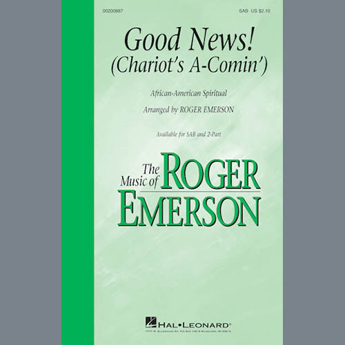 Easily Download Roger Emerson Printable PDF piano music notes, guitar tabs for SAB Choir. Transpose or transcribe this score in no time - Learn how to play song progression.