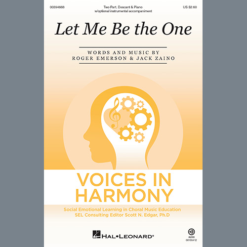 Easily Download Roger Emerson & Jack Zaino Printable PDF piano music notes, guitar tabs for 2-Part Choir. Transpose or transcribe this score in no time - Learn how to play song progression.