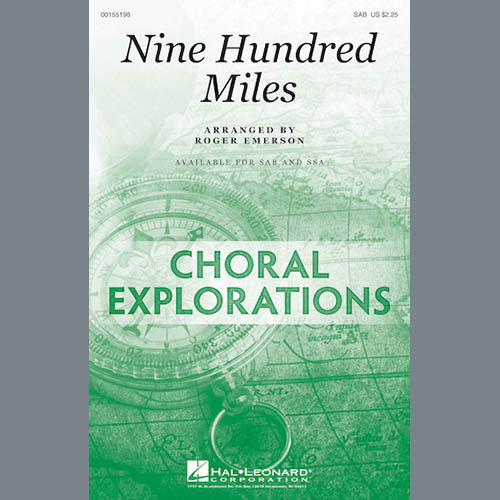 Easily Download Roger Emerson Printable PDF piano music notes, guitar tabs for SAB Choir. Transpose or transcribe this score in no time - Learn how to play song progression.