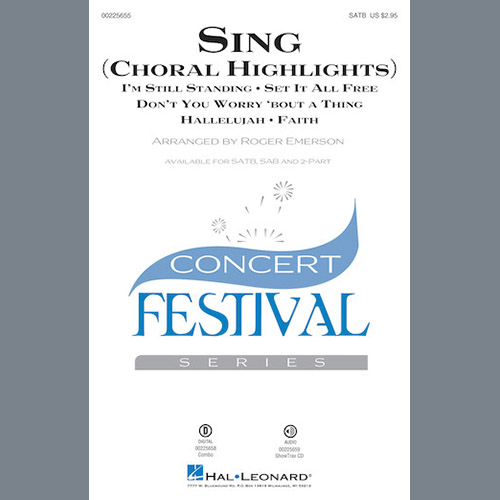 Easily Download Roger Emerson Printable PDF piano music notes, guitar tabs for SATB Choir. Transpose or transcribe this score in no time - Learn how to play song progression.