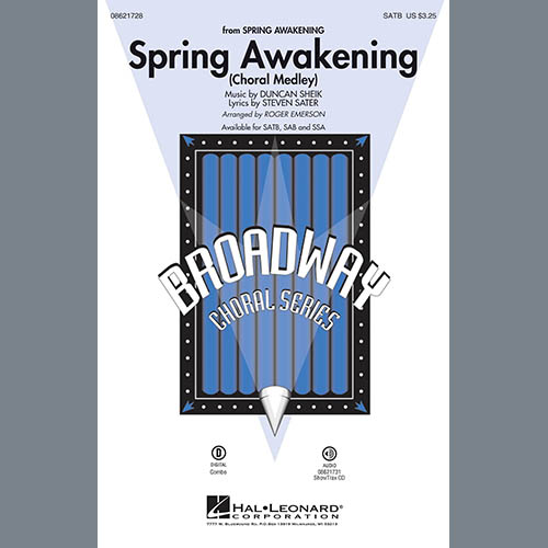 Easily Download Roger Emerson Printable PDF piano music notes, guitar tabs for SAB Choir. Transpose or transcribe this score in no time - Learn how to play song progression.