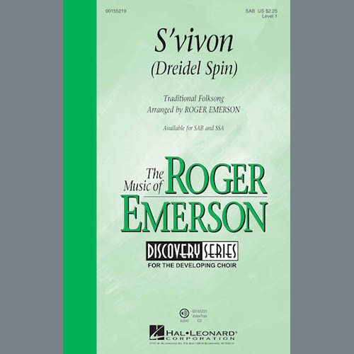 Easily Download Roger Emerson Printable PDF piano music notes, guitar tabs for SSA Choir. Transpose or transcribe this score in no time - Learn how to play song progression.