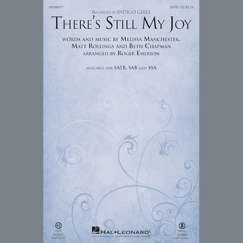 Easily Download Roger Emerson Printable PDF piano music notes, guitar tabs for SATB Choir. Transpose or transcribe this score in no time - Learn how to play song progression.