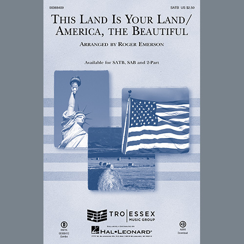 Easily Download Roger Emerson Printable PDF piano music notes, guitar tabs for SATB Choir. Transpose or transcribe this score in no time - Learn how to play song progression.