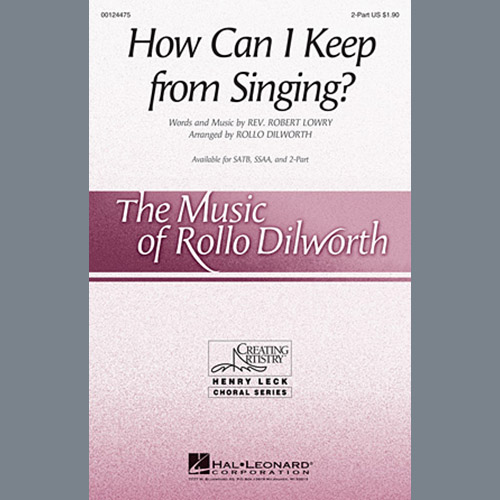Easily Download Rollo Dilworth Printable PDF piano music notes, guitar tabs for 2-Part Choir. Transpose or transcribe this score in no time - Learn how to play song progression.