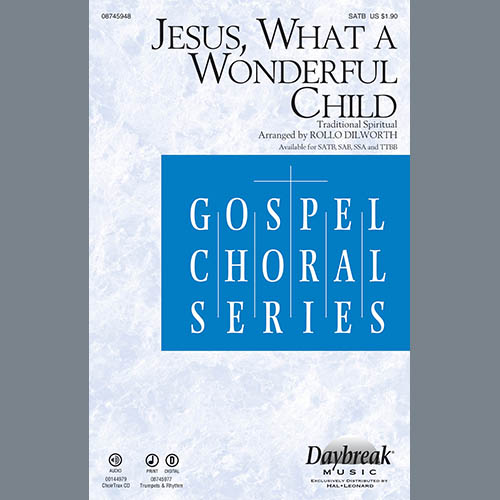 Easily Download Rollo Dilworth Printable PDF piano music notes, guitar tabs for SATB Choir. Transpose or transcribe this score in no time - Learn how to play song progression.