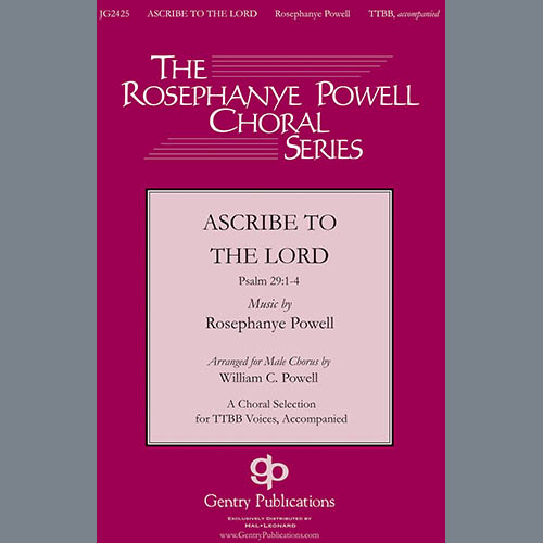 Easily Download Rosephanye Powell Printable PDF piano music notes, guitar tabs for TTBB Choir. Transpose or transcribe this score in no time - Learn how to play song progression.