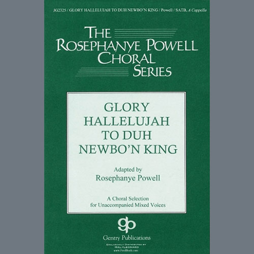 Easily Download Rosephanye Powell Printable PDF piano music notes, guitar tabs for SATB Choir. Transpose or transcribe this score in no time - Learn how to play song progression.