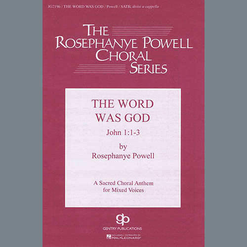 Easily Download Rosephanye Powell Printable PDF piano music notes, guitar tabs for SATB Choir. Transpose or transcribe this score in no time - Learn how to play song progression.