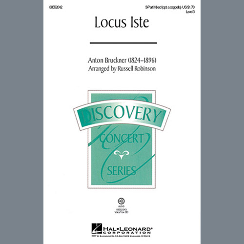 Easily Download Russell Robinson Printable PDF piano music notes, guitar tabs for 3-Part Mixed Choir. Transpose or transcribe this score in no time - Learn how to play song progression.