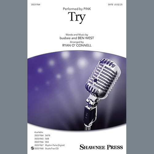 Easily Download Ryan O'Connell Printable PDF piano music notes, guitar tabs for SAB Choir. Transpose or transcribe this score in no time - Learn how to play song progression.