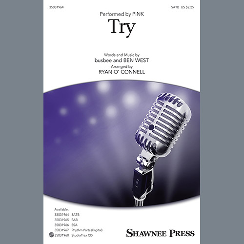 Easily Download Ryan O'Connell Printable PDF piano music notes, guitar tabs for SSA Choir. Transpose or transcribe this score in no time - Learn how to play song progression.