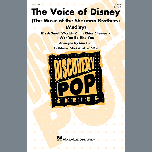 Easily Download Sherman Brothers Printable PDF piano music notes, guitar tabs for 2-Part Choir. Transpose or transcribe this score in no time - Learn how to play song progression.