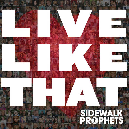 Easily Download Sidewalk Prophets Printable PDF piano music notes, guitar tabs for Piano, Vocal & Guitar Chords (Right-Hand Melody). Transpose or transcribe this score in no time - Learn how to play song progression.