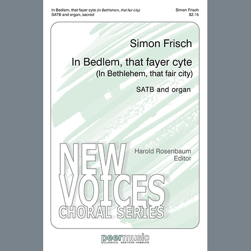 Easily Download Simon Frisch Printable PDF piano music notes, guitar tabs for SATB Choir. Transpose or transcribe this score in no time - Learn how to play song progression.