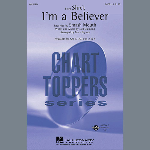 Easily Download Smash Mouth Printable PDF piano music notes, guitar tabs for SAB Choir. Transpose or transcribe this score in no time - Learn how to play song progression.
