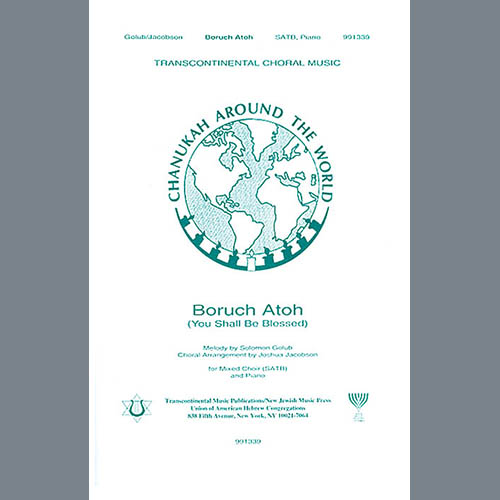 Easily Download Solomon Golub Printable PDF piano music notes, guitar tabs for SATB Choir. Transpose or transcribe this score in no time - Learn how to play song progression.