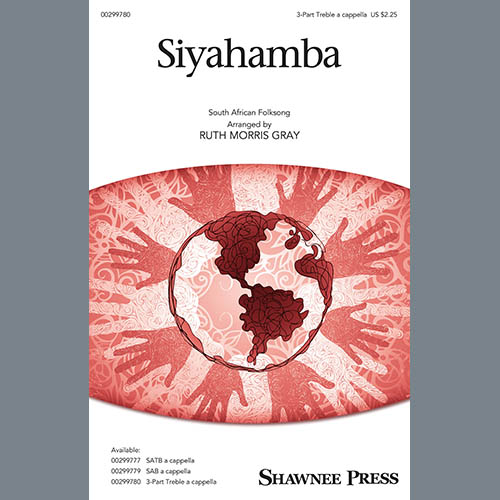 Easily Download South African Folksong Printable PDF piano music notes, guitar tabs for 3-Part Treble Choir. Transpose or transcribe this score in no time - Learn how to play song progression.
