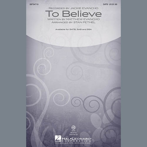Easily Download Stan Pethel Printable PDF piano music notes, guitar tabs for SSA Choir. Transpose or transcribe this score in no time - Learn how to play song progression.