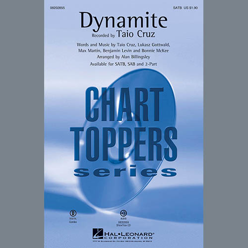 Easily Download Taio Cruz Printable PDF piano music notes, guitar tabs for 2-Part Choir. Transpose or transcribe this score in no time - Learn how to play song progression.