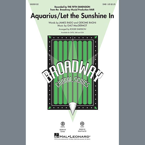 Easily Download The 5th Dimension Printable PDF piano music notes, guitar tabs for SAB Choir. Transpose or transcribe this score in no time - Learn how to play song progression.