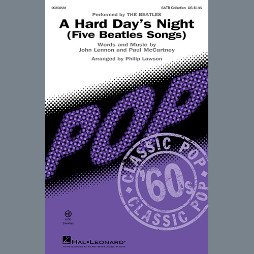 Easily Download The Beatles Printable PDF piano music notes, guitar tabs for SATB Choir. Transpose or transcribe this score in no time - Learn how to play song progression.